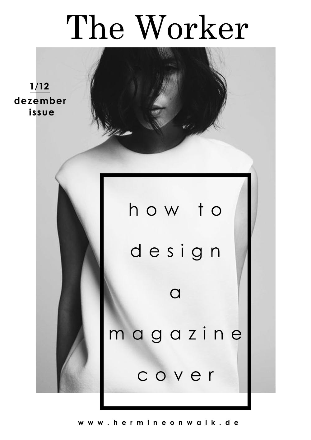 Wie man ein Magazine Cover erstellt | Graphic Design